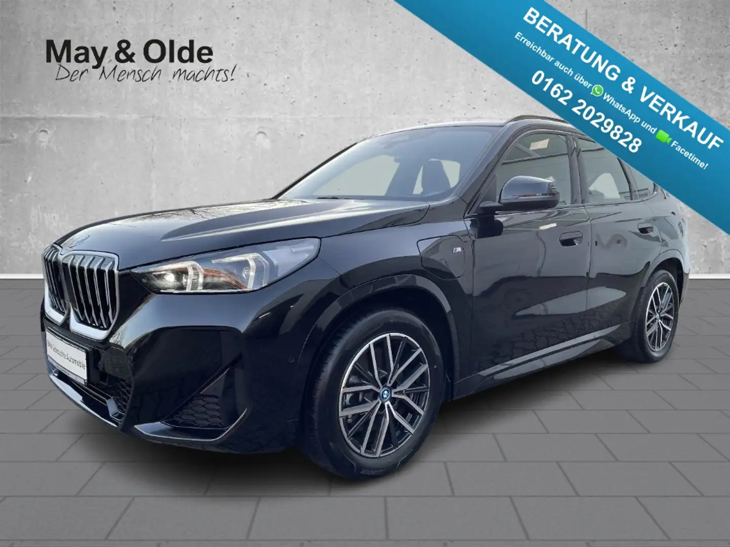 BMW X1 25e xDrive M Sport adap. LED Navi Komfort Fernlich Schwarz - 1