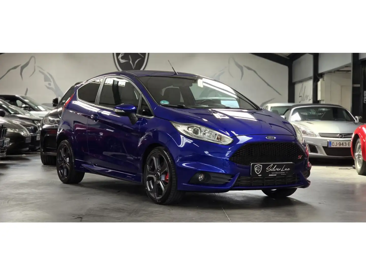 Ford Fiesta ST 1.6 TURBO 182 PACK PERFORMANCE / HISTORIQUE DISPONIBLE Bleu - 1