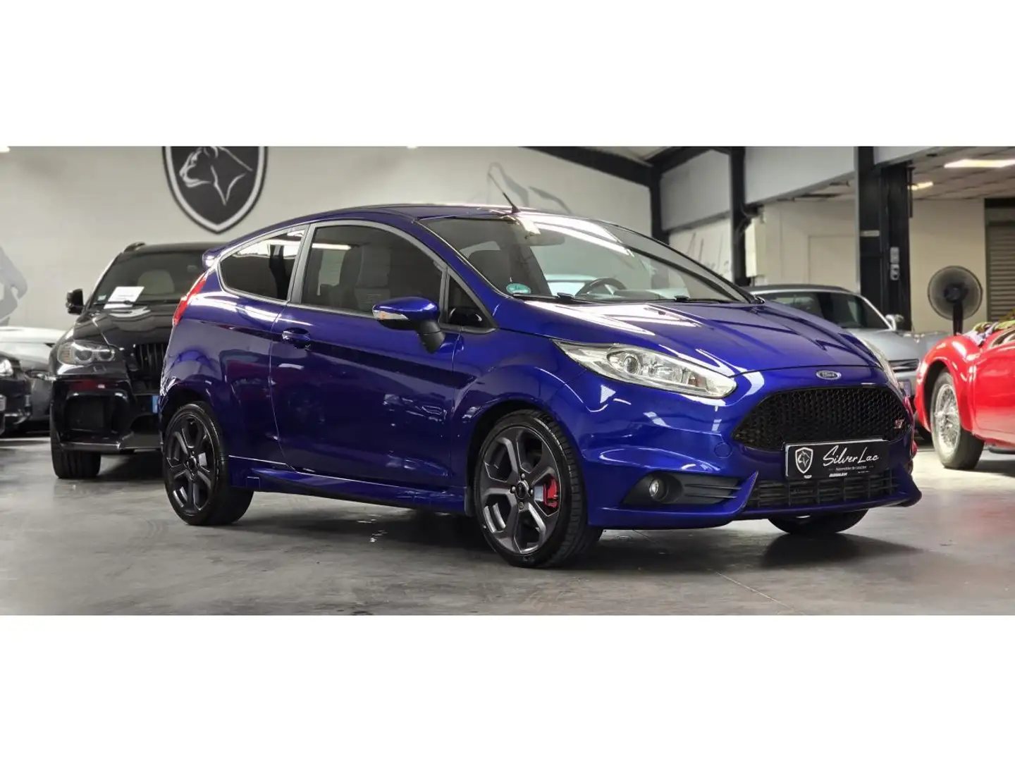 Ford Fiesta ST 1.6 TURBO 182 PACK PERFORMANCE / HISTORIQUE DISPONIBLE Bleu - 2