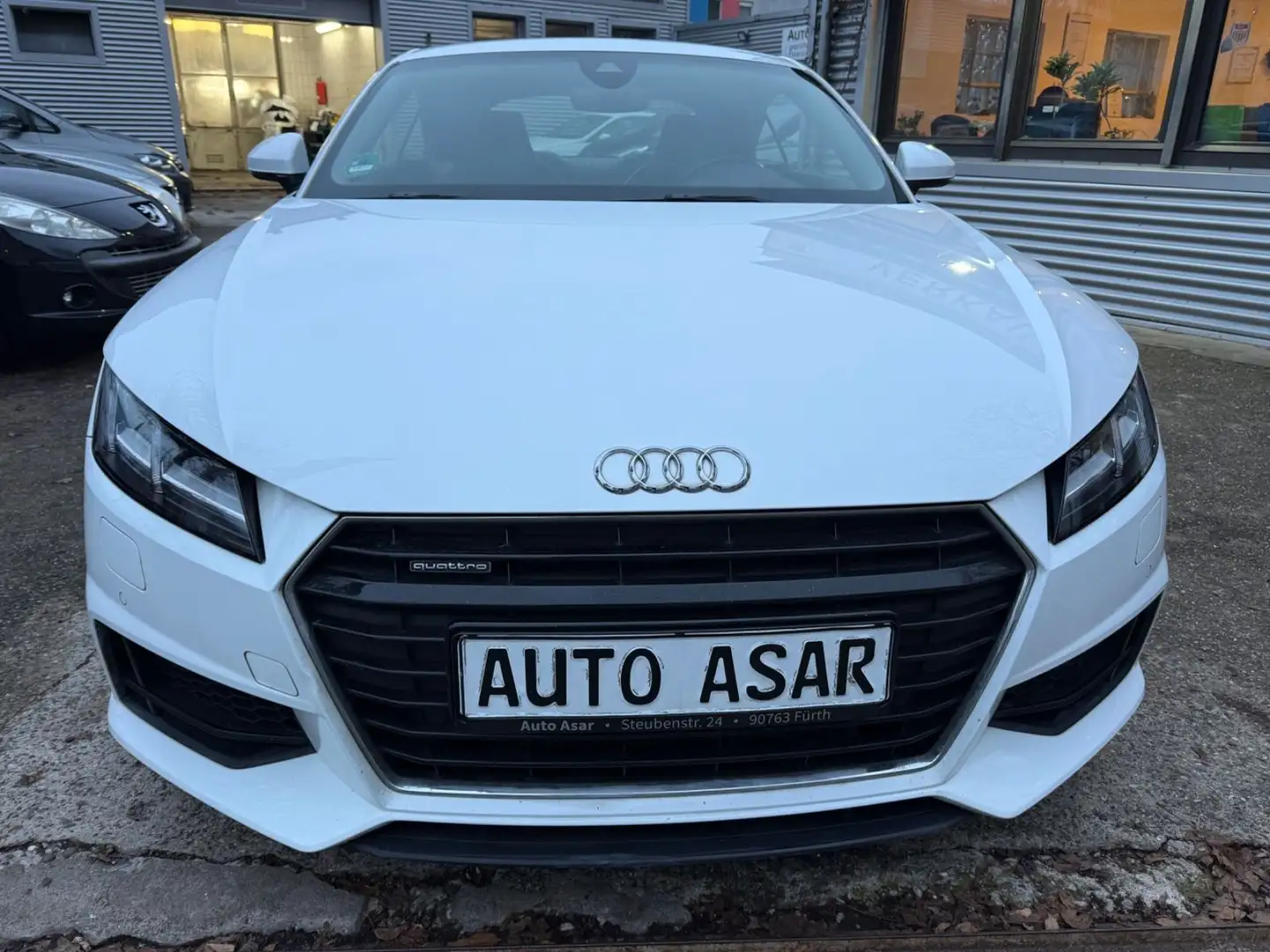 Audi TT Coupe 2.0 TFSI quattro S-LINE/VIRTUAL/BANG&OL Weiß - 2