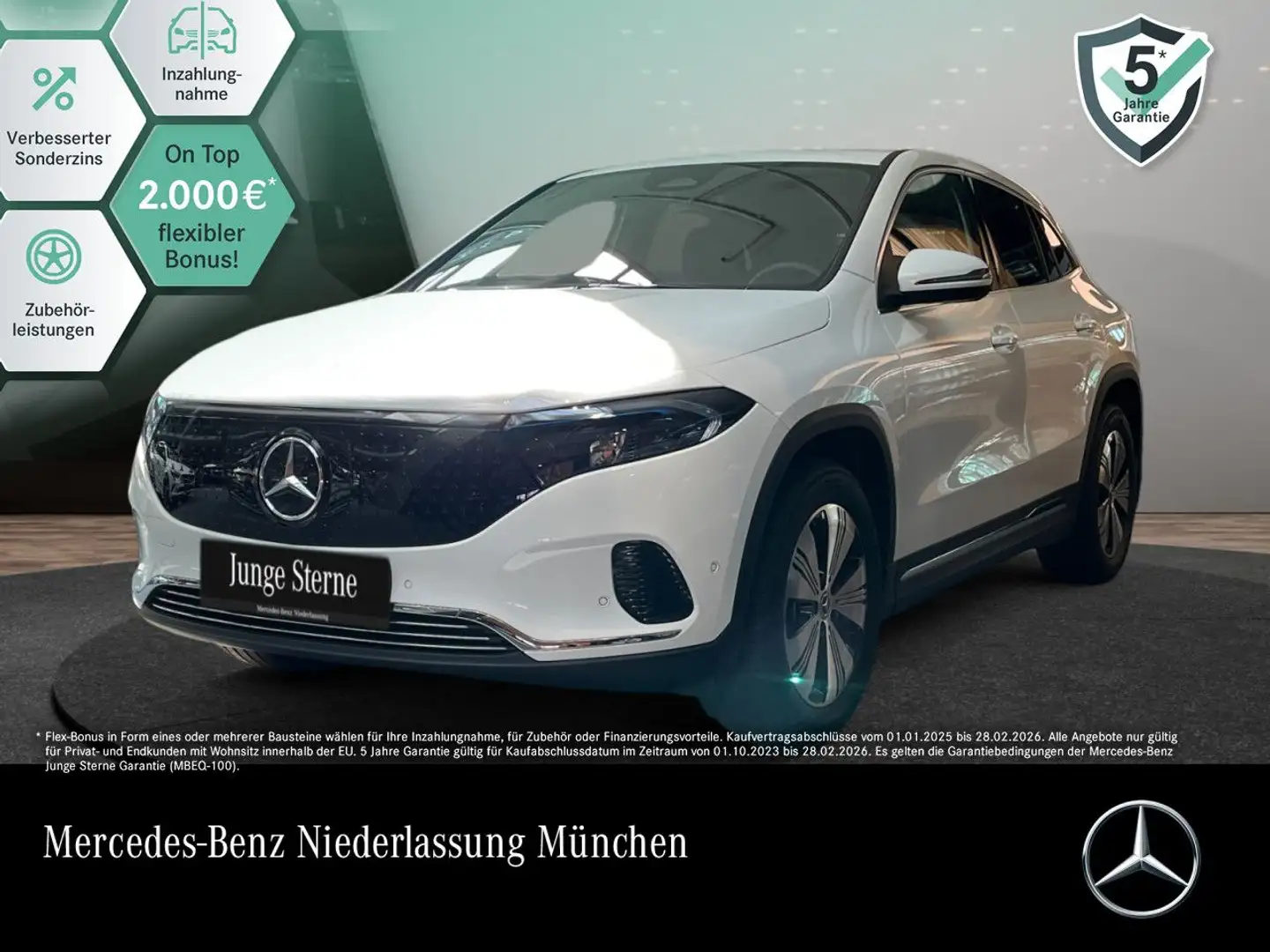 Mercedes-Benz EQA 250 PROG+ADVANCED+KAMERA+SPUR Weiß - 1