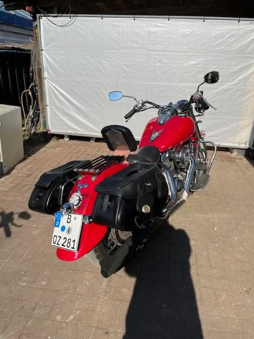Kawasaki VN 1500 Classic Cruiser Rot - 1