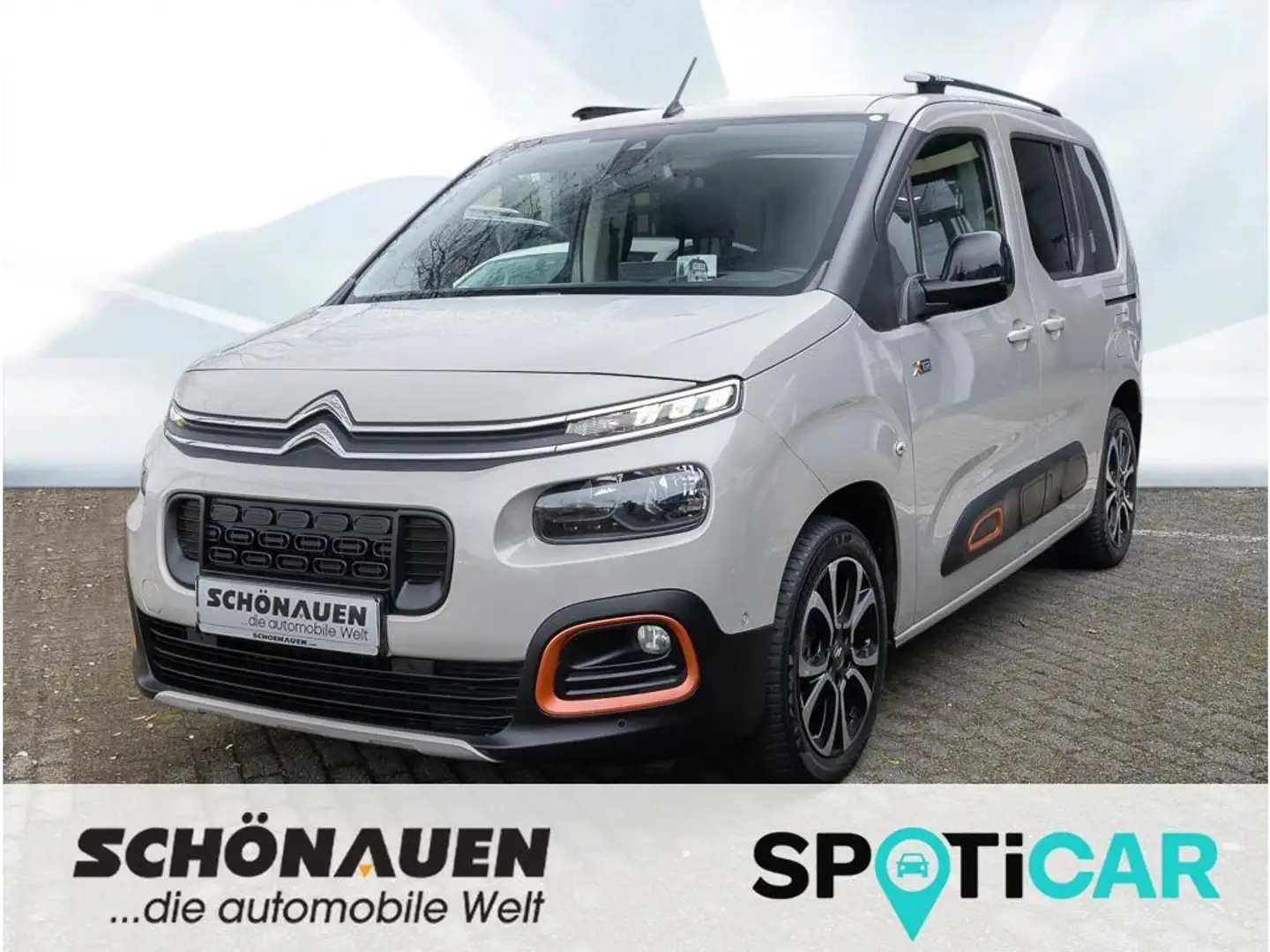 Citroen Berlingo 1.2 M PT 110 SHINE PANO+HUD+CARPLAY+AHK Beige - 1