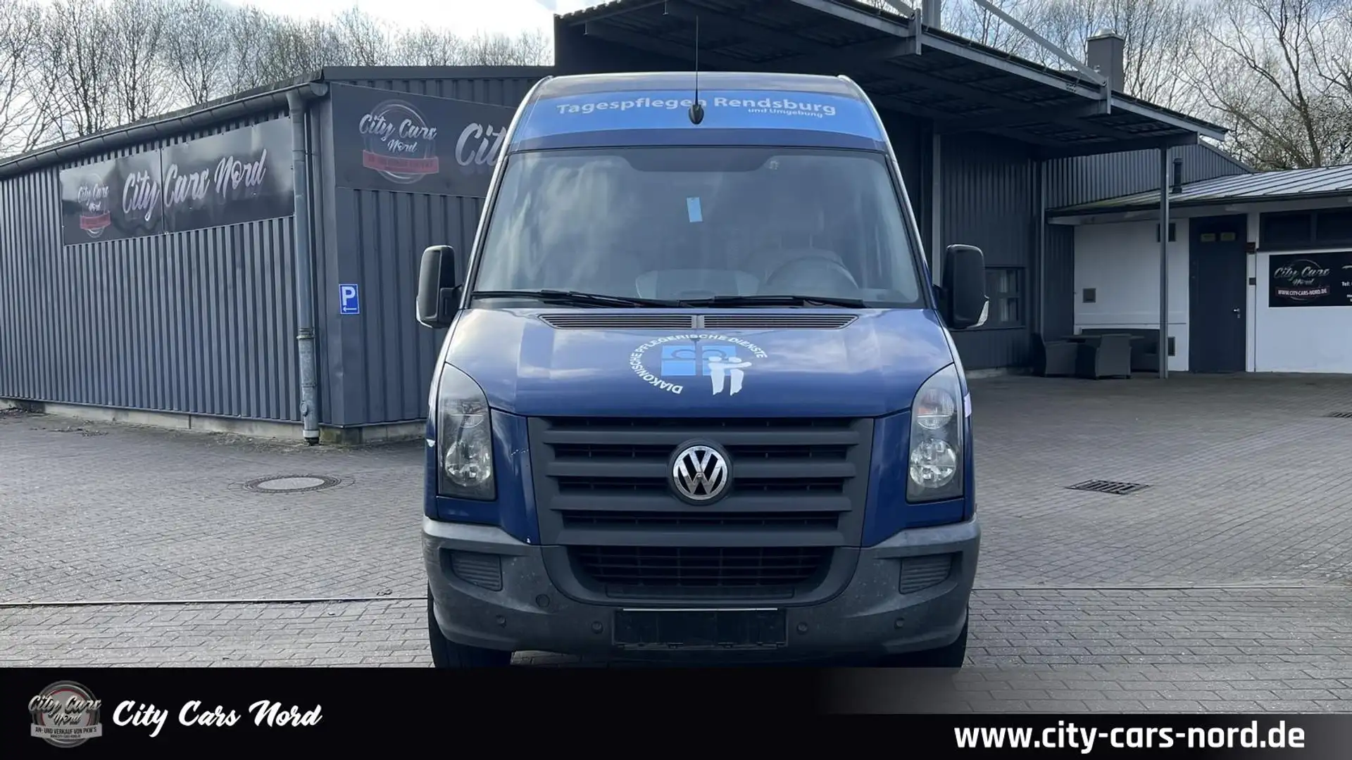 Volkswagen Crafter Kombi 35 mittel ROLLSTUHL.LIFT-8.SITZ Bleu - 2
