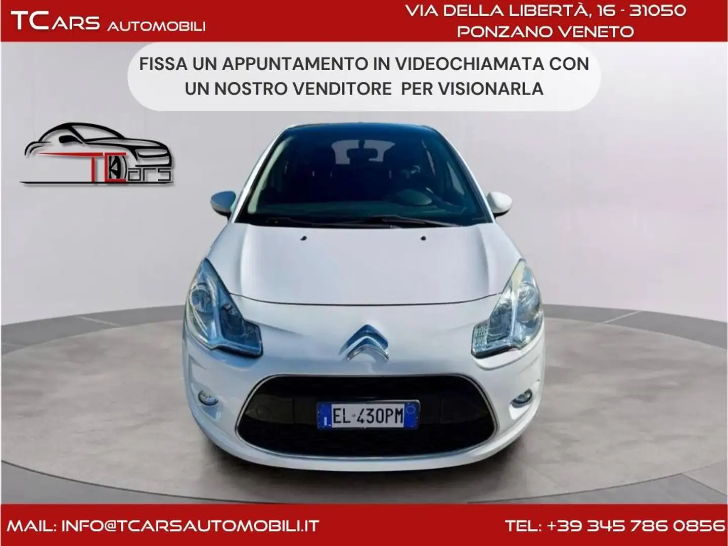 Citroen C3 1.1 BENZ. FRIZIONE NUOVA-IN OFFERTA FINO A SABATO Bianco - 1
