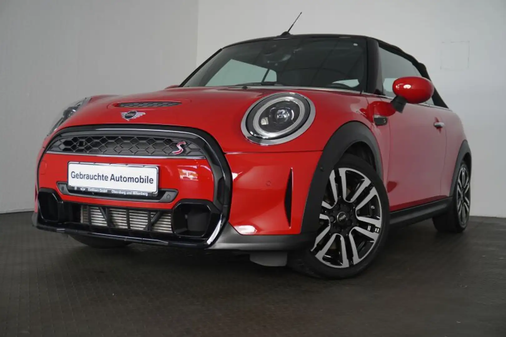 MINI Cooper S Cabrio *LEDER.HUD.NAVI.SPORTSITZE.RFK* Rot - 2