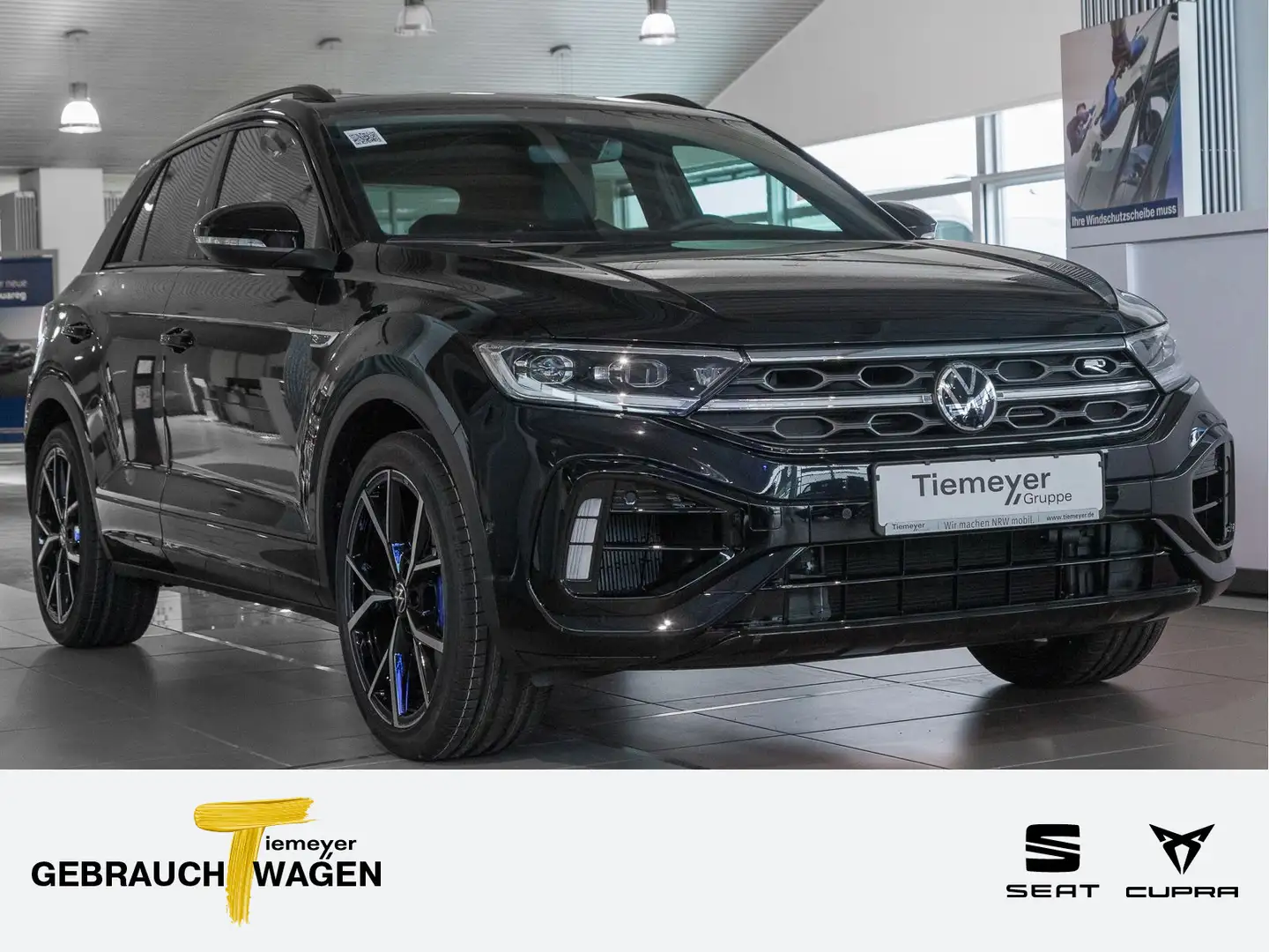 Volkswagen T-Roc R BlackStyle PANO DCC AHK IQ.DRIVE IQ.LIGH Schwarz - 1
