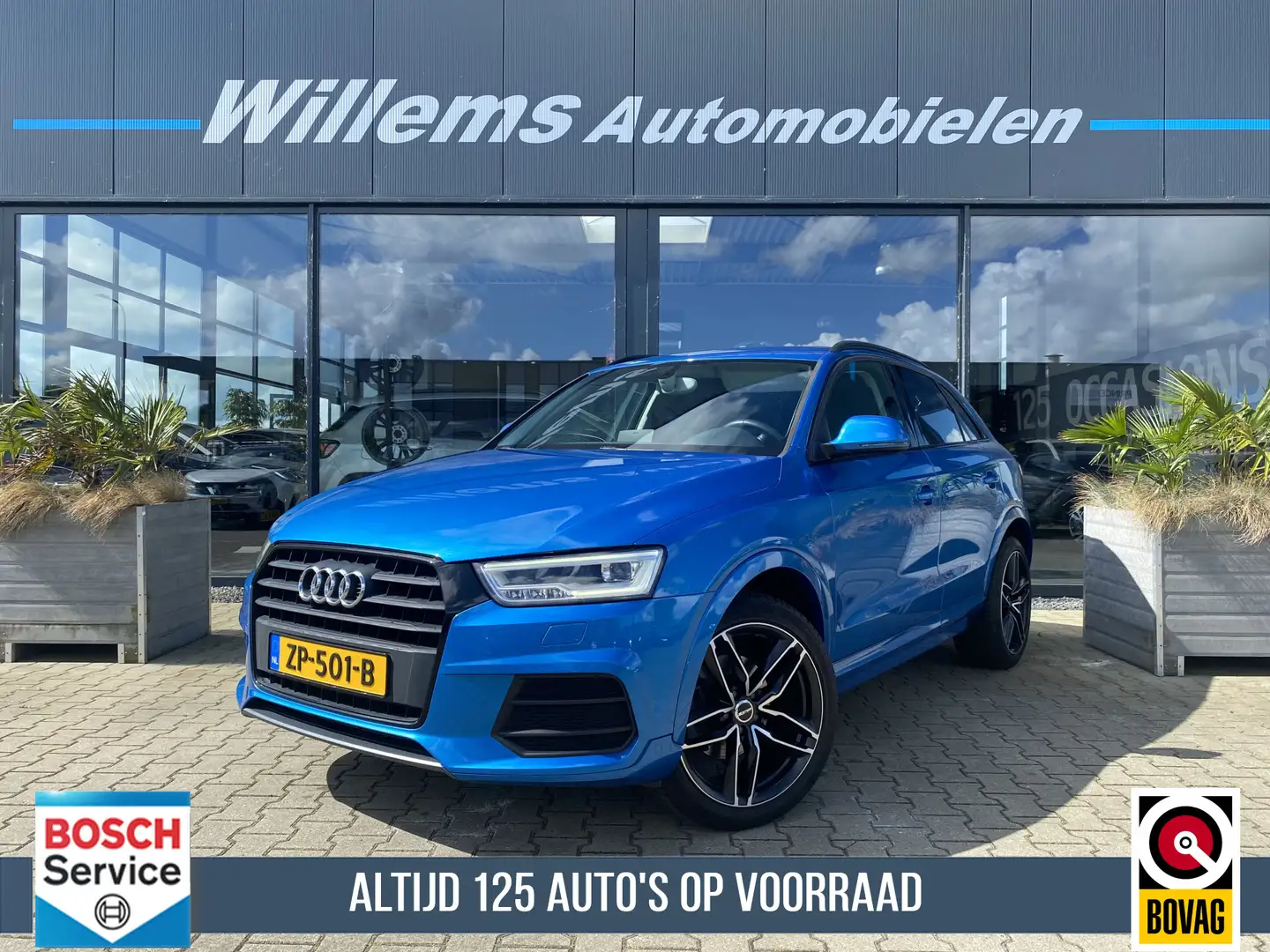 Audi Q3 1.4 TFSI CoD Design Pro Line Plus Wegklapbare Trek Blauw - 1
