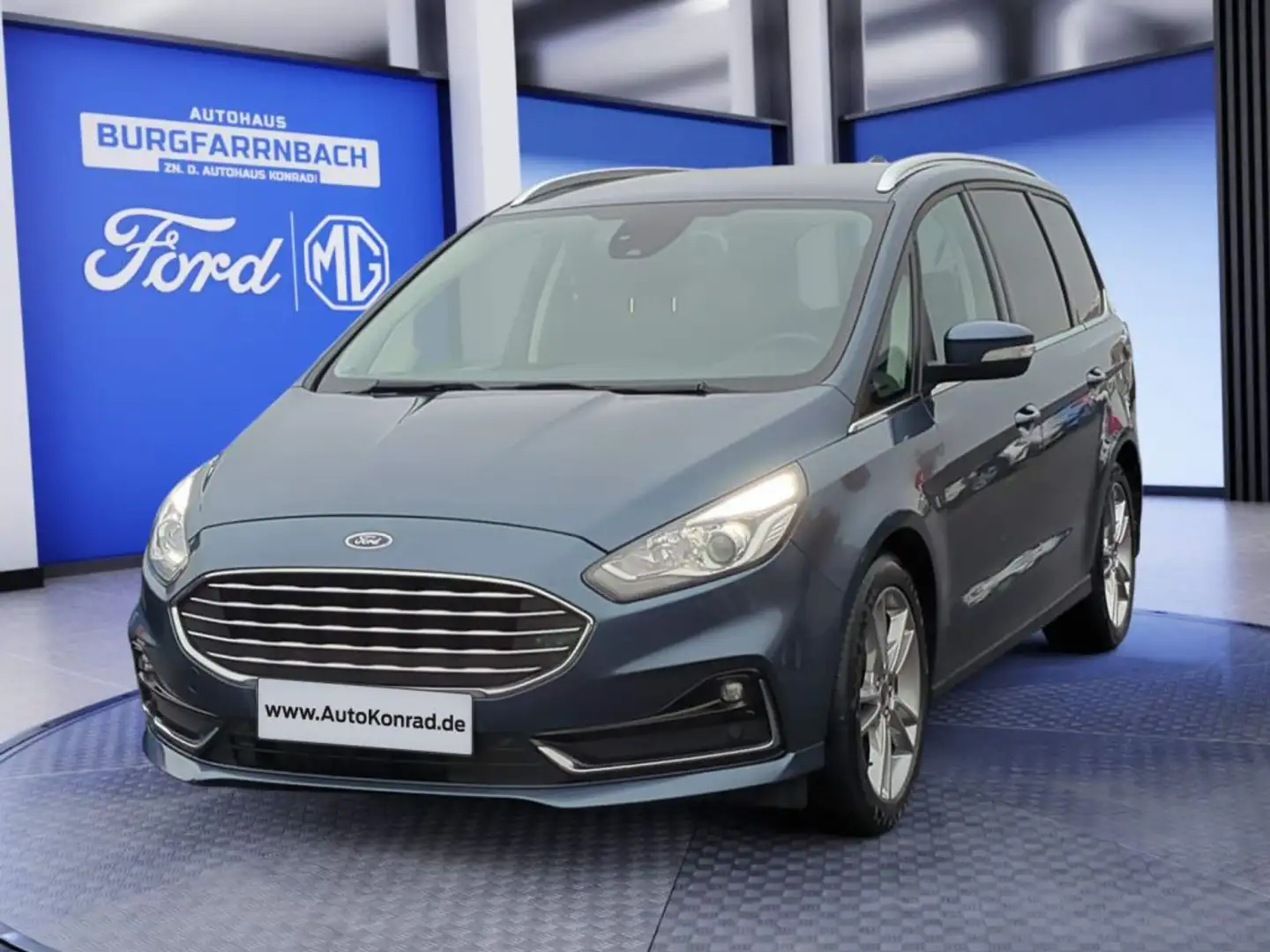 Ford Galaxy Galaxy 2.0 EcoBlue S&S TITANIUM *7 Sitzer*AHK*NAVI Blau - 1