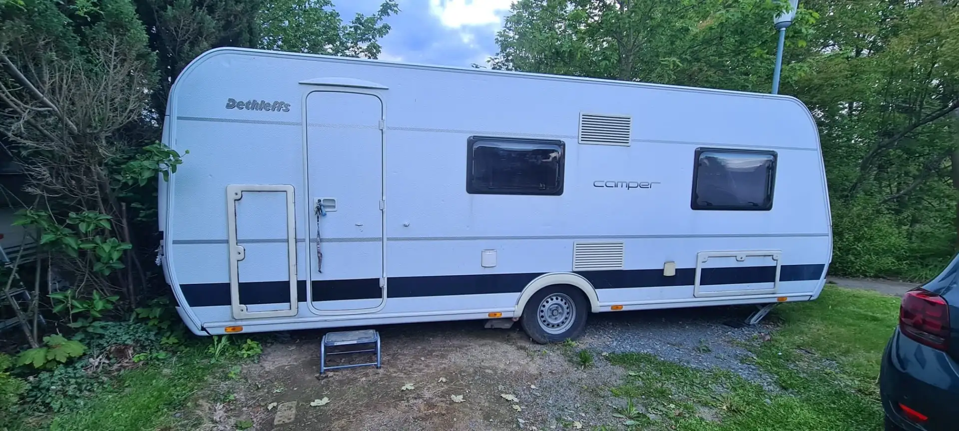 Caravans-Wohnm Dethleffs 530 FSK Weiß - 2