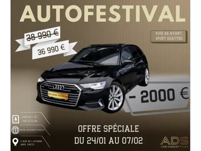 Audi A6 Avant Sport Quattro 3.0 TDI 286CV