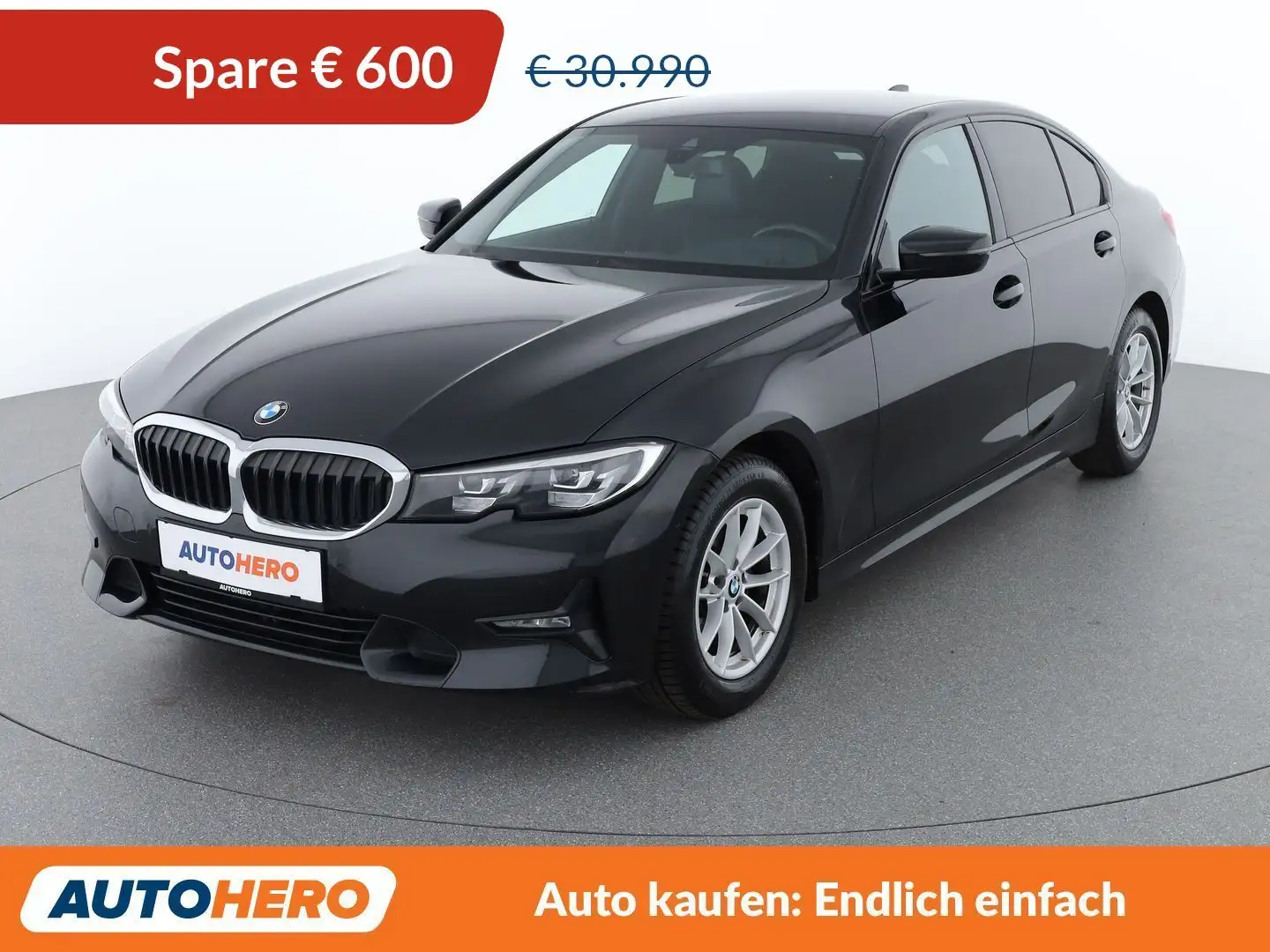 BMW 320 320i Sport Line Schwarz - 1