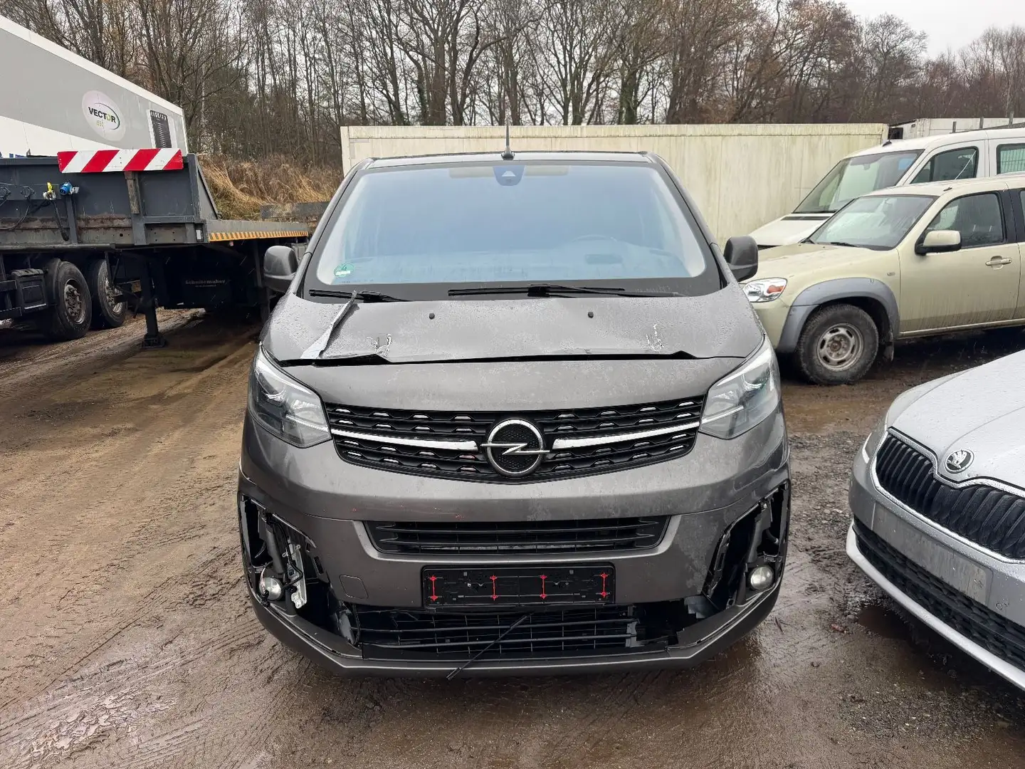 Opel Vivaro *130KW*Automatik*Frontschaden*gute Ausstat Gris - 2