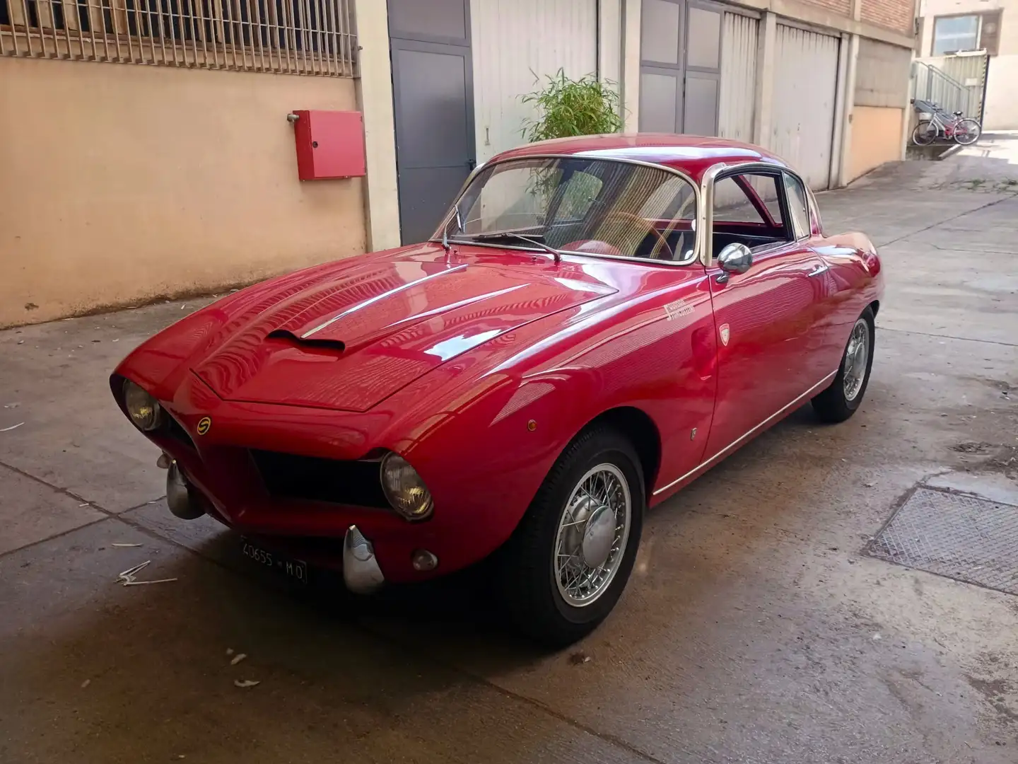 Fiat 1100 STANGUELLINI 1100/103 TV BERTONE Rot - 1