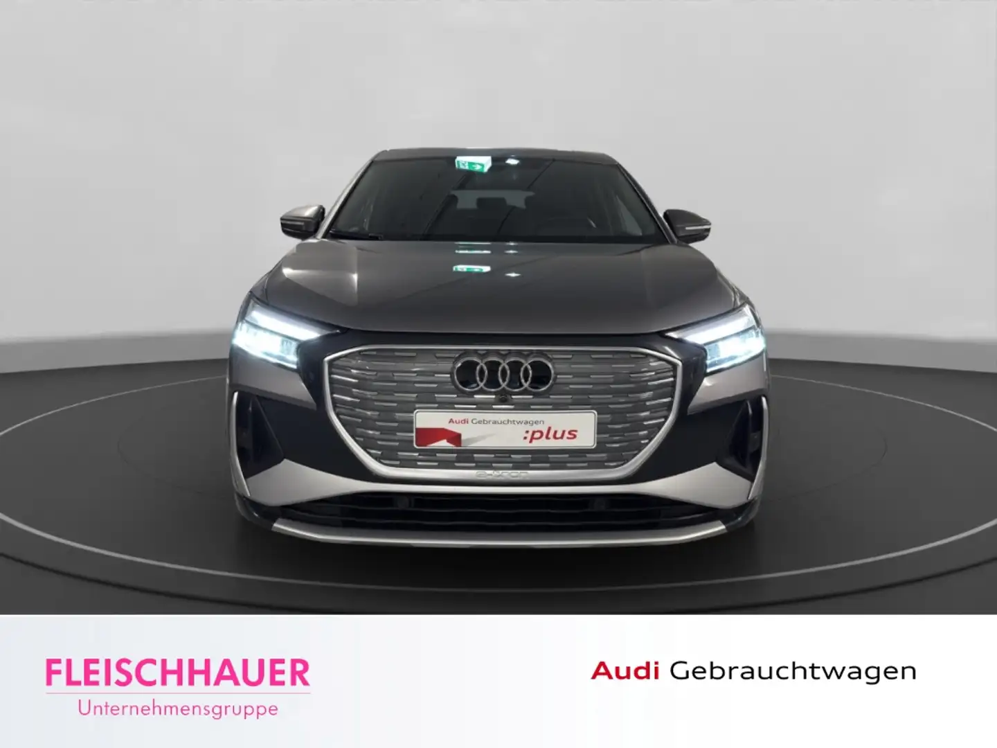 Audi Q4 e-tron Sportback 50 qu. Navi+LED+Pano+Kamera+21''+ACC+App Grau - 2
