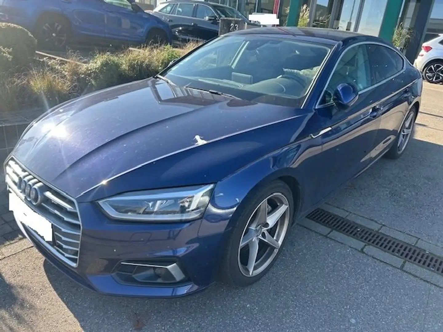 Audi A5 40 TDI quattro sport *NAVI/LEDER/LED* Blau - 1