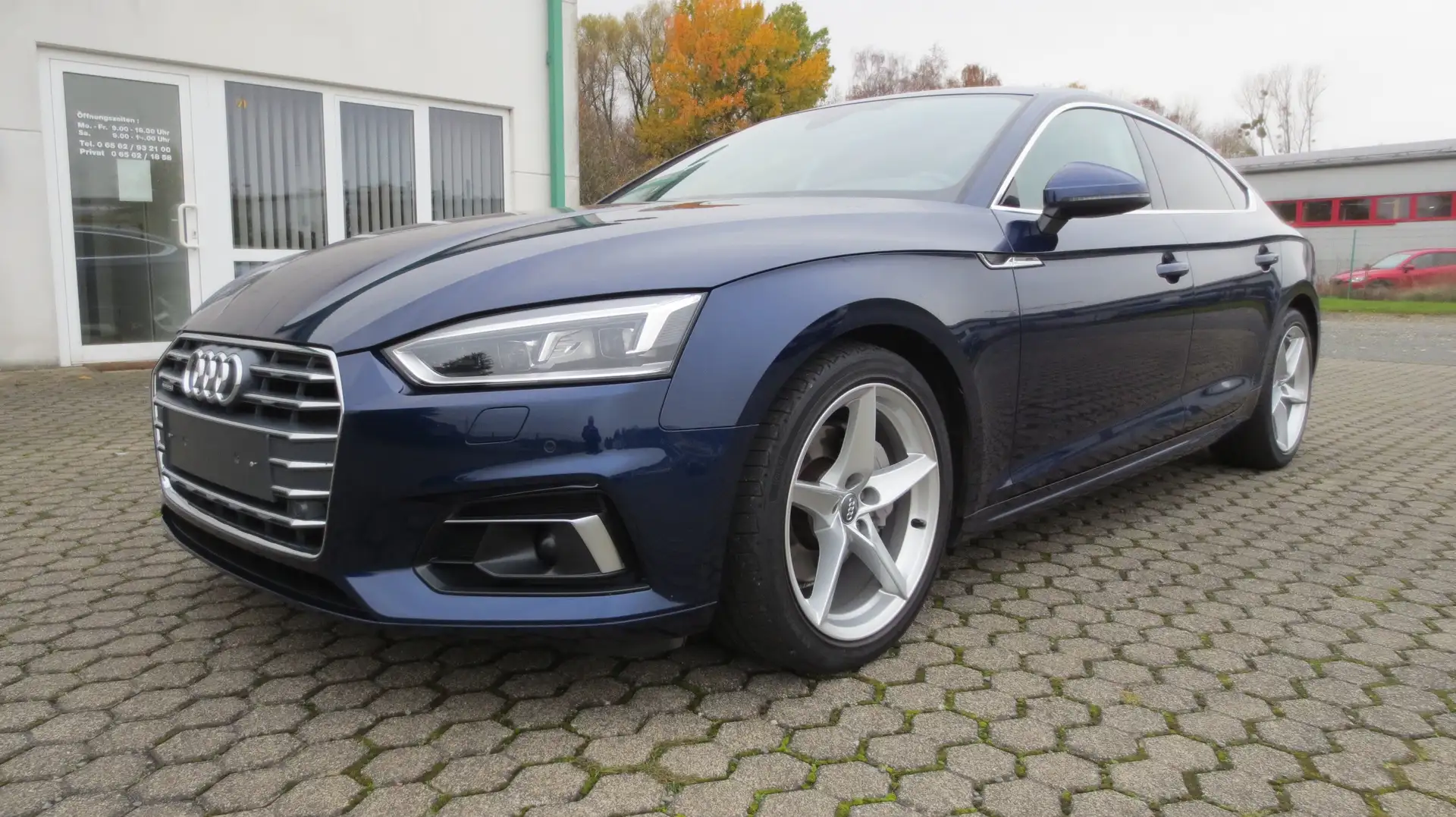 Audi A5 40 TDI quattro sport *NAVI/LEDER/LED* Blau - 1