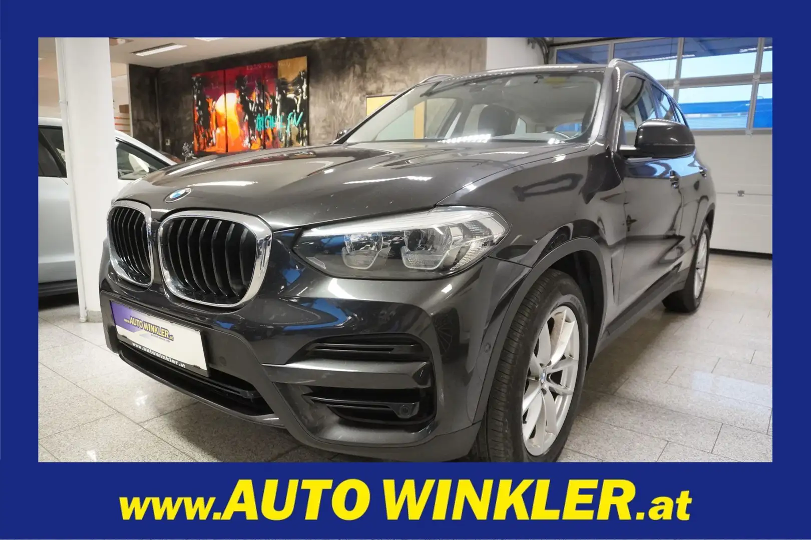 BMW X3 sDrive18d Aut. Temp./Nav. Grau - 1