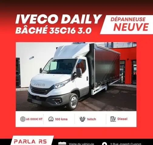 Iveco Daily 3.0 35C16 160ch porte voiture bâché