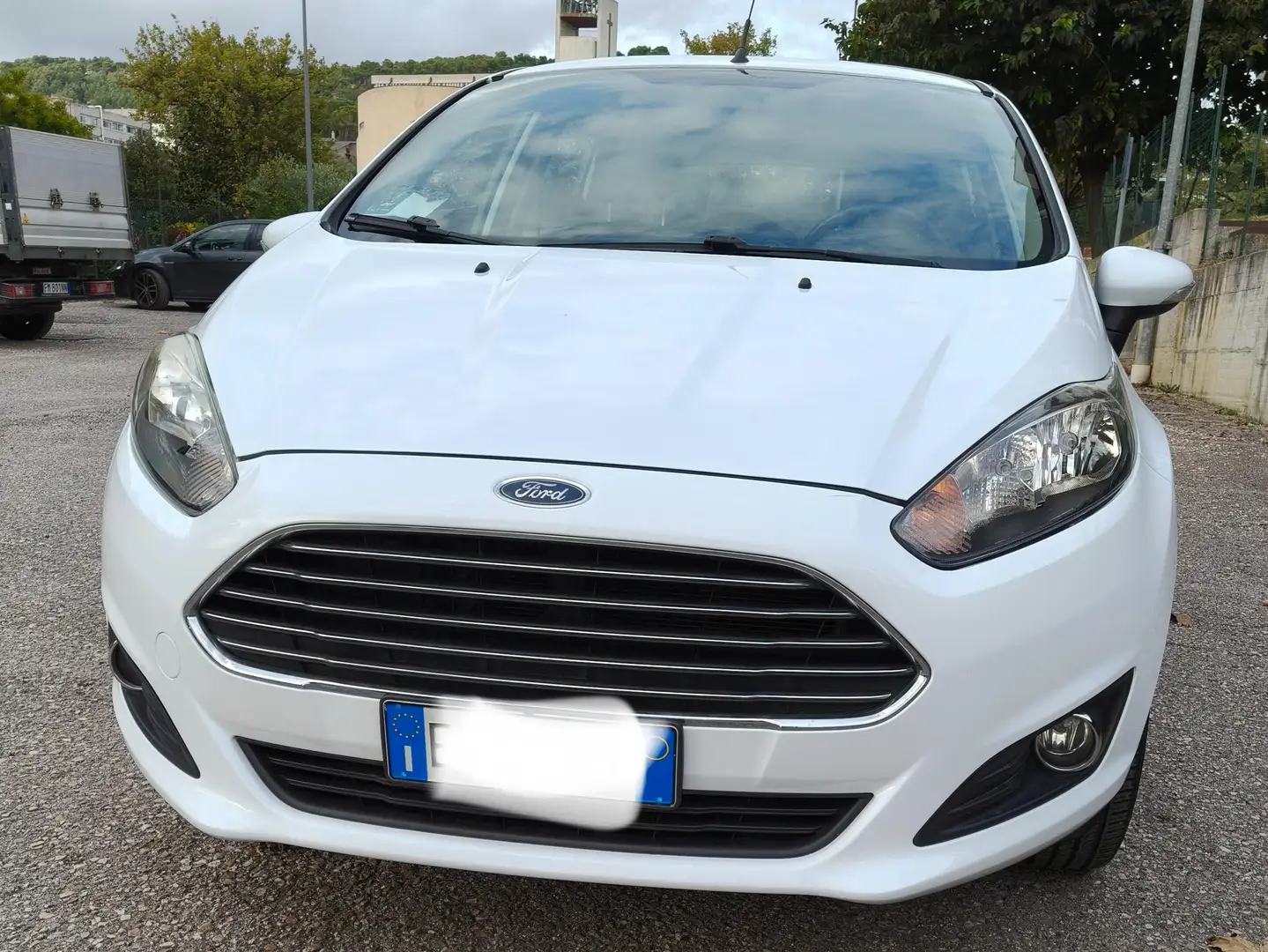Ford Fiesta Fiesta 5p 1.6 tdci 95cv Bianco - 1