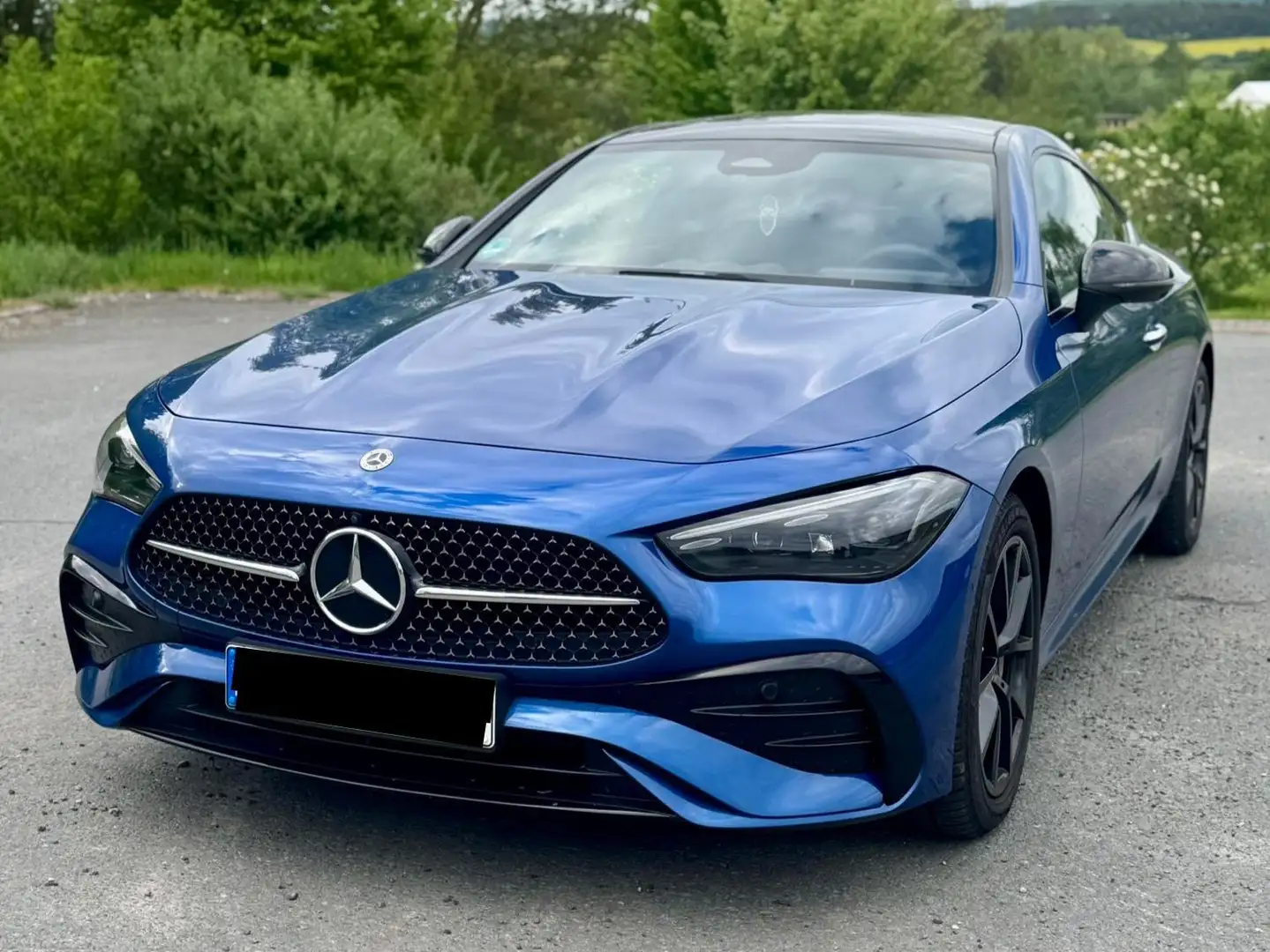 Mercedes-Benz CLE 300 CLE 300 4Matic Coupe 9G-TRONIC Edition AMG Line Modrá - 1