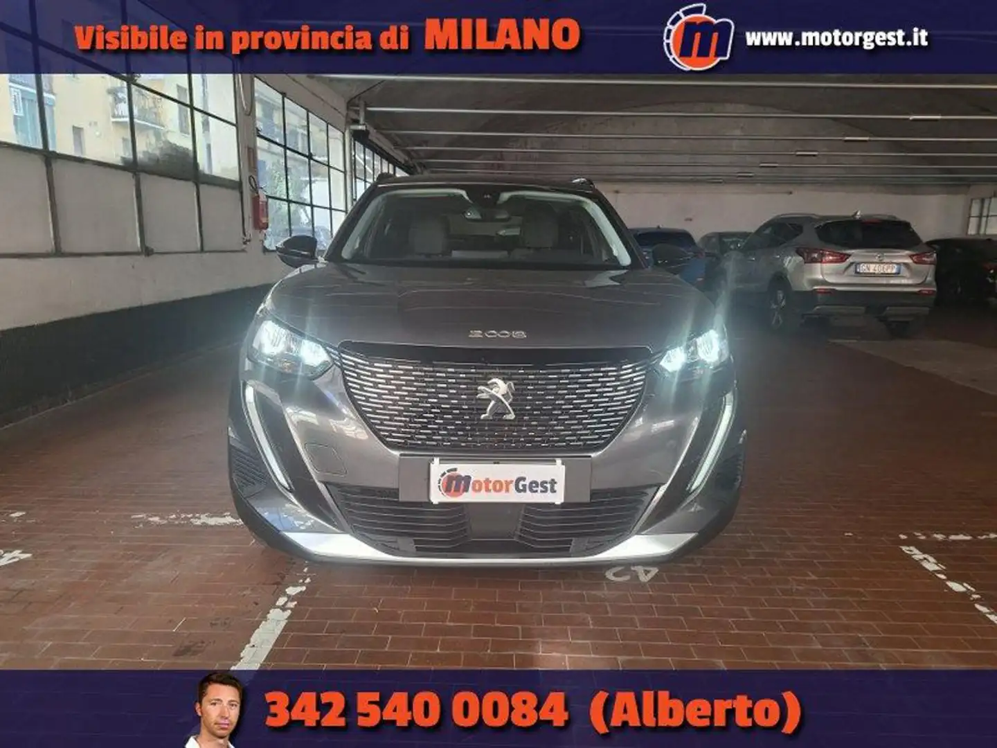 Peugeot 2008 BlueHDi 110 S&S Allure Grigio - 2
