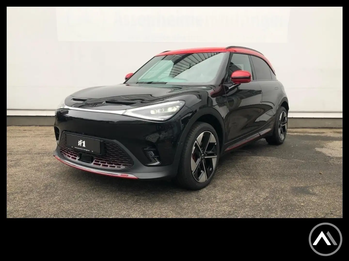 smart #1 BRABUS +19Z+LED+Panorama+HuD+Fahrass.+360° Noir - 1