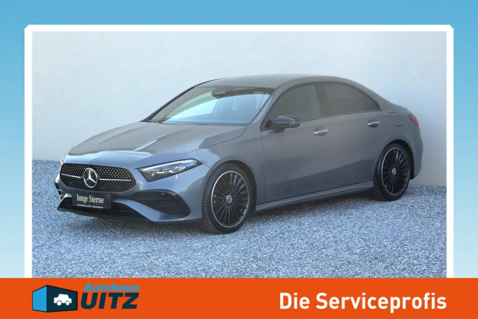 Mercedes-Benz A 200 d Limousine AMG +KeyGo+Burm+MultiBeam+Shz+ Grau - 1