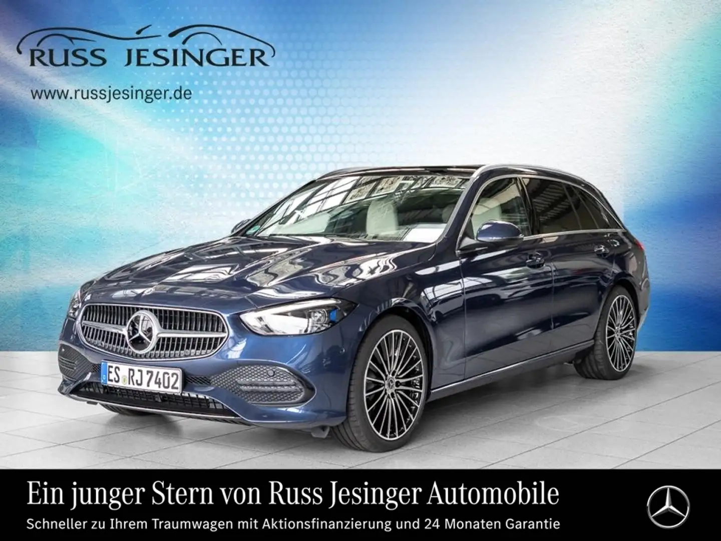 Mercedes-Benz C 300 d T Avantgarde *LED*Distr.*Navi*Pano*LMR* Blau - 1