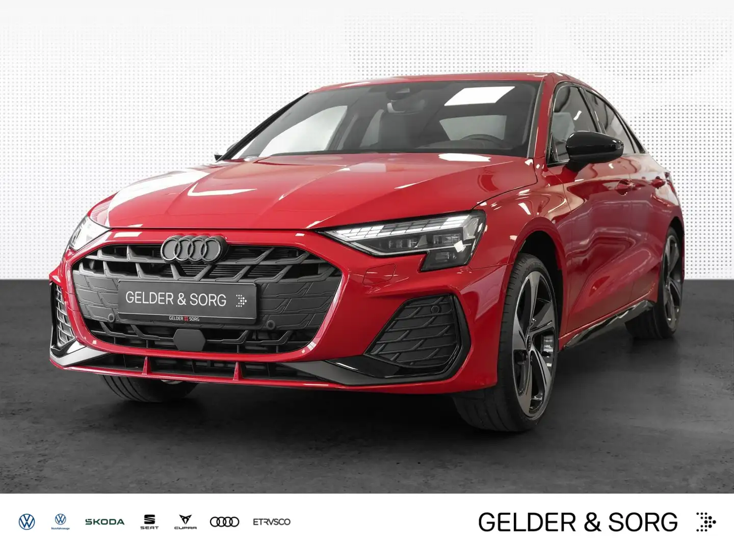 Audi A3 35 TFSI S line *Matrix*Navi*RFK* Rojo - 1