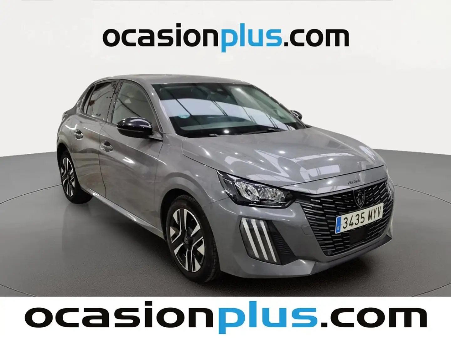 Peugeot 208 1.2 Puretech S&S Allure 100 Gris - 2