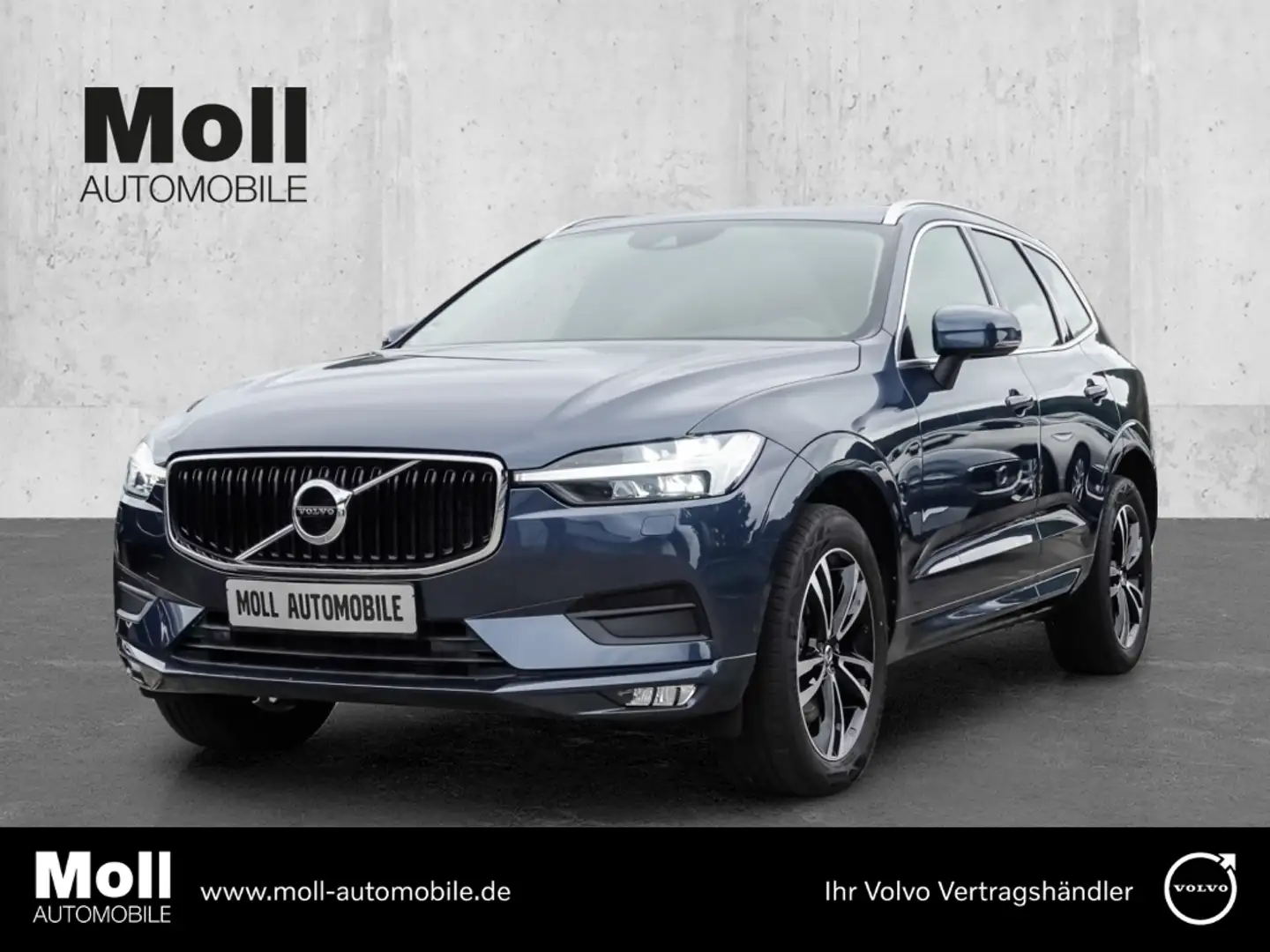 Volvo XC60 Momentum Pro AWD B4 Diesel EU6d Allrad Navi Leder Blau - 1