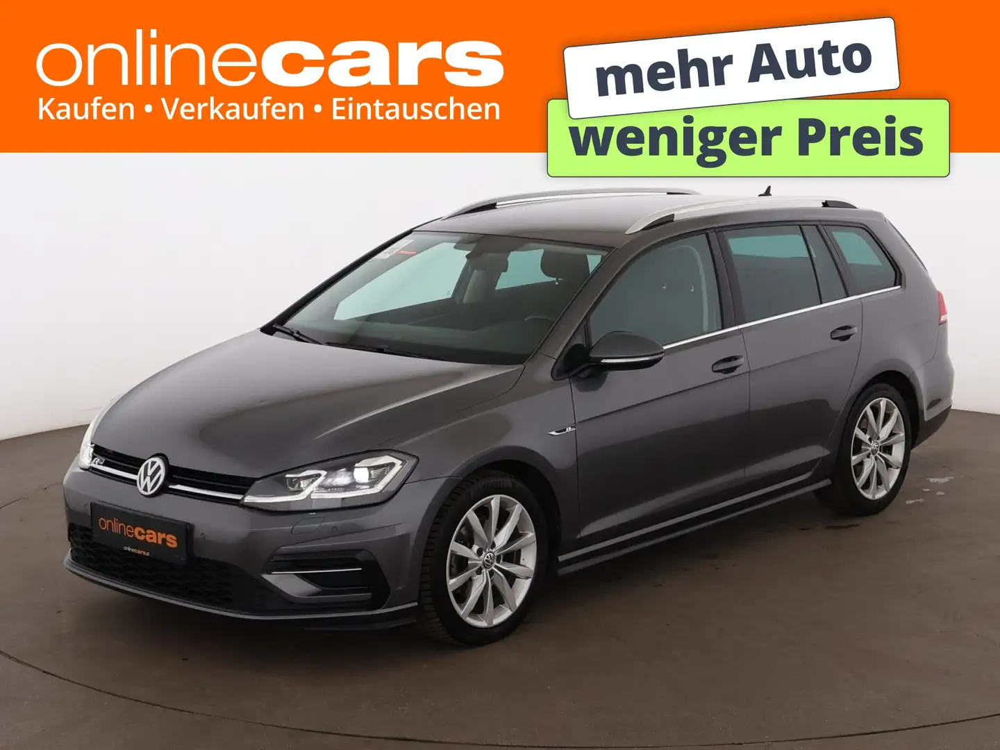 Volkswagen Golf Variant Golf VII Variant 2.0 TDI Highline LED RADAR NAVI Grau - 1