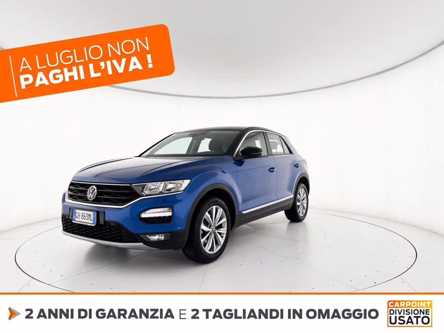 Volkswagen T-Roc 1.0 tsi style 110cv Niebieski - 1