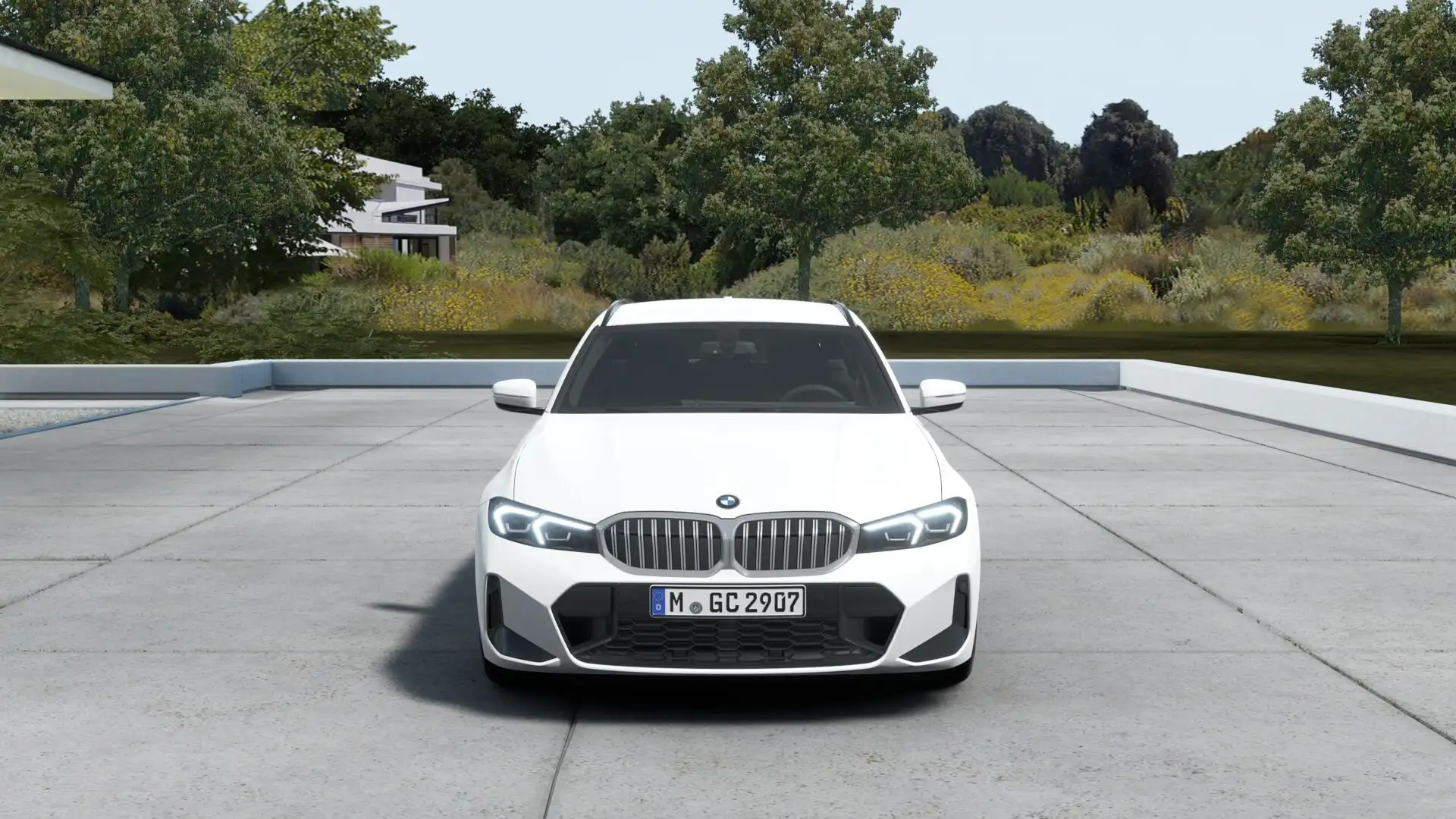 BMW 318 i Touring Weiß - 1