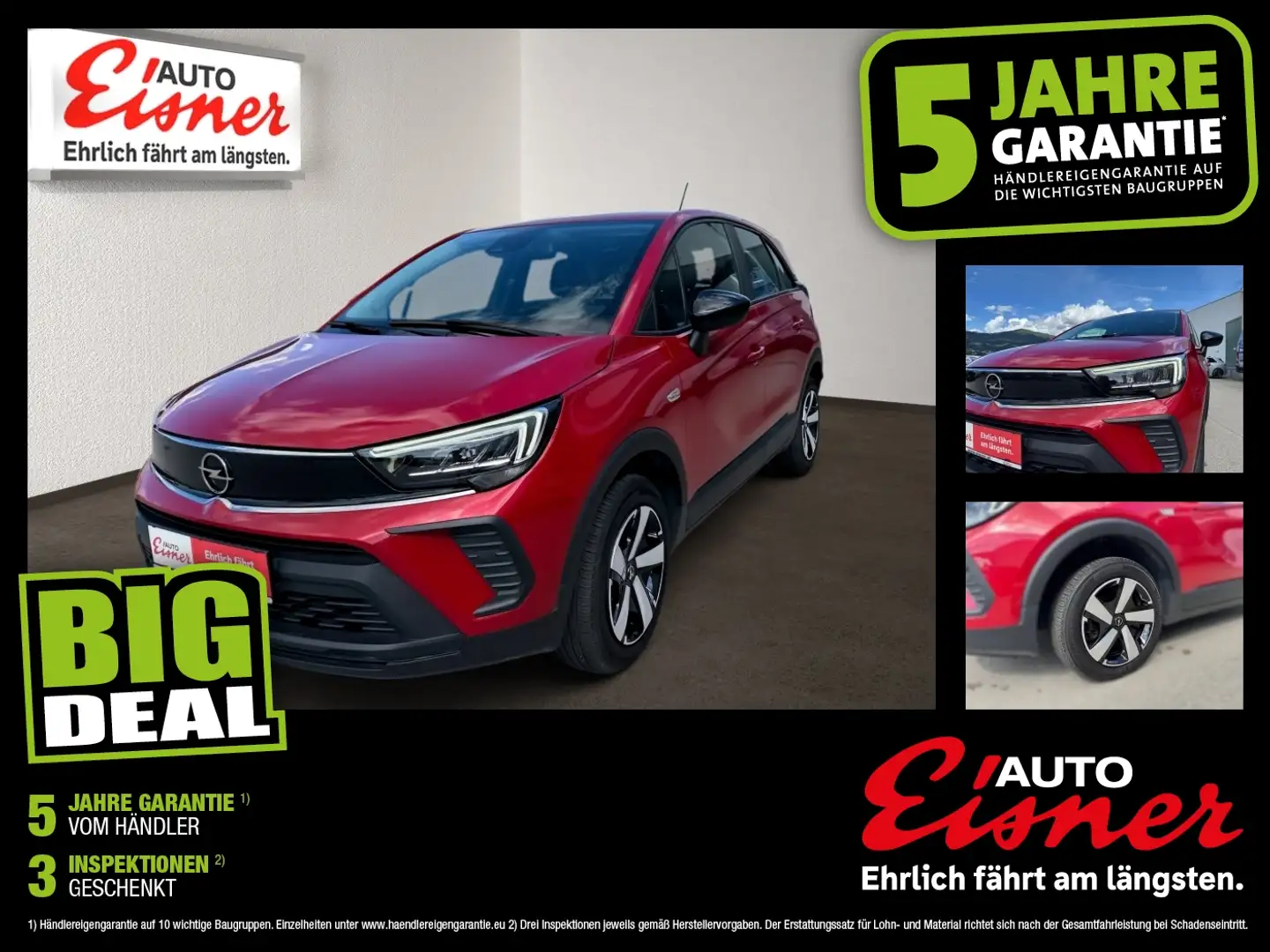 Opel Crossland X Top Zustand ! Rot - 1
