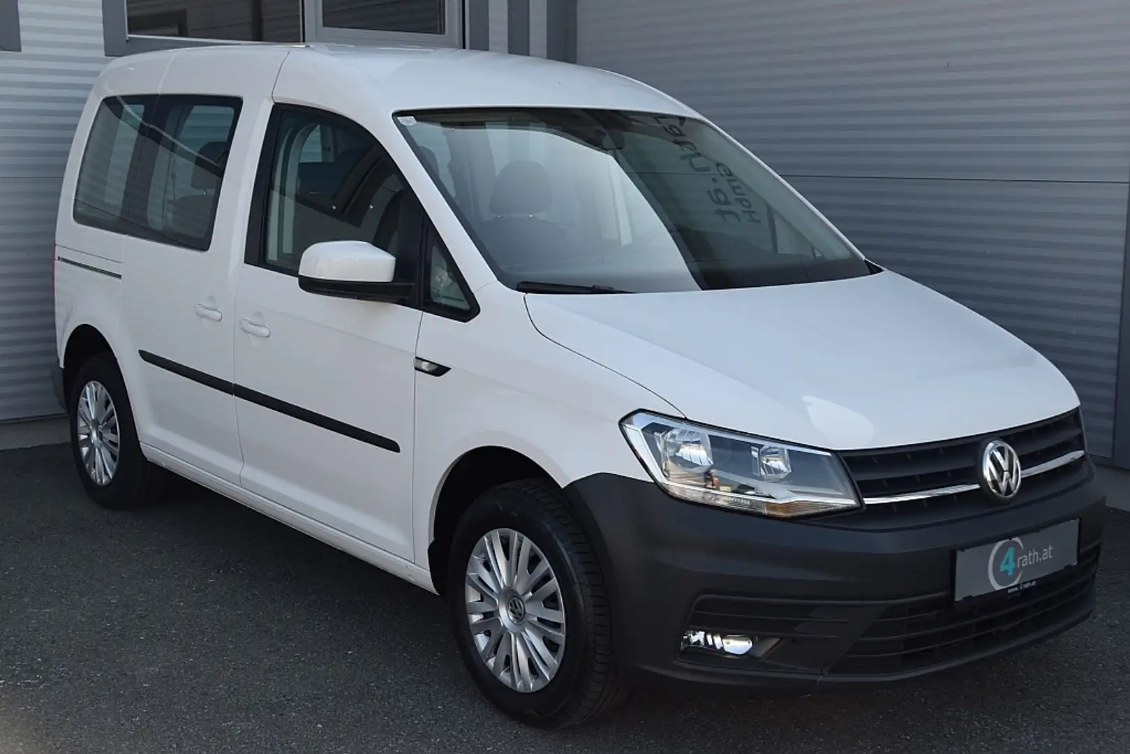 Volkswagen Caddy Kombi 2,0 TDI AHK / NETTO: 14.566 € Weiß - 2