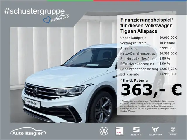 Volkswagen Tiguan Allspace 2.0 TDI DSG 4Motion R Line STANDHZ