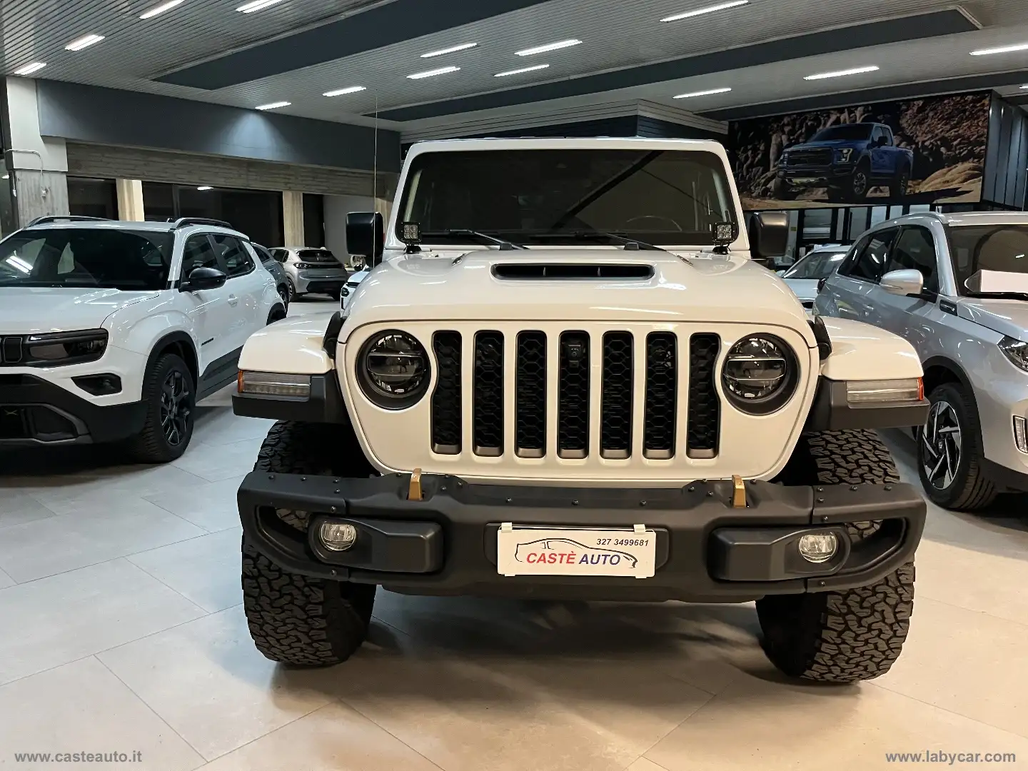 Jeep Wrangler RUBICON 392 6.4L UNLIMITED HARD TOP 5 P. Blanc - 1