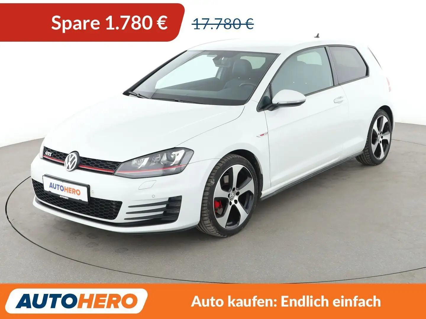 Volkswagen Golf GTI 2.0 TSI GTI BMT*NAVI*XENON*TEMPO*PDC* Weiß - 1