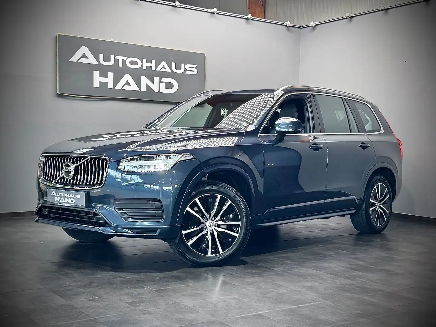 Volvo XC90 *B5*MOMENTUM PRO*AWD*7SITZER*THORS HAMMER*1 Bleu - 1