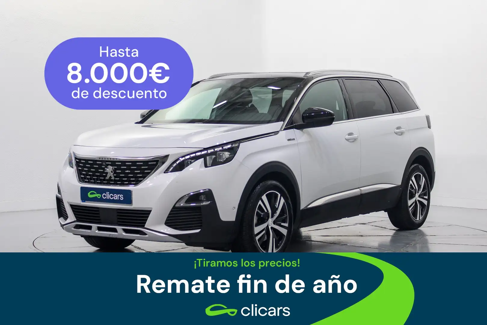 Peugeot 5008 1.5BlueHDi S&S GT Line EAT8 130 Blanco - 1