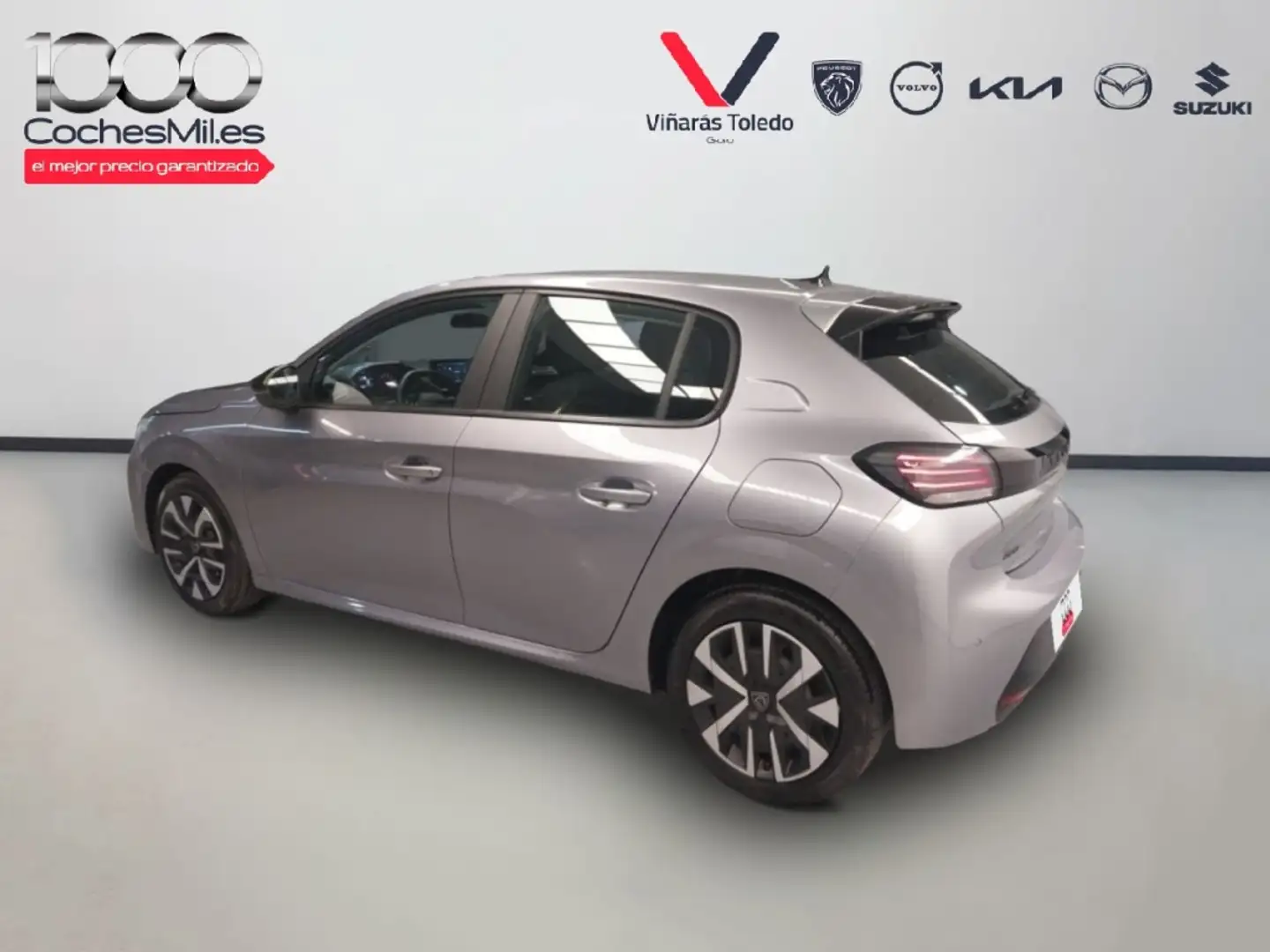 Peugeot 208 1.2 Puretech S&S Active 100 Gris - 2