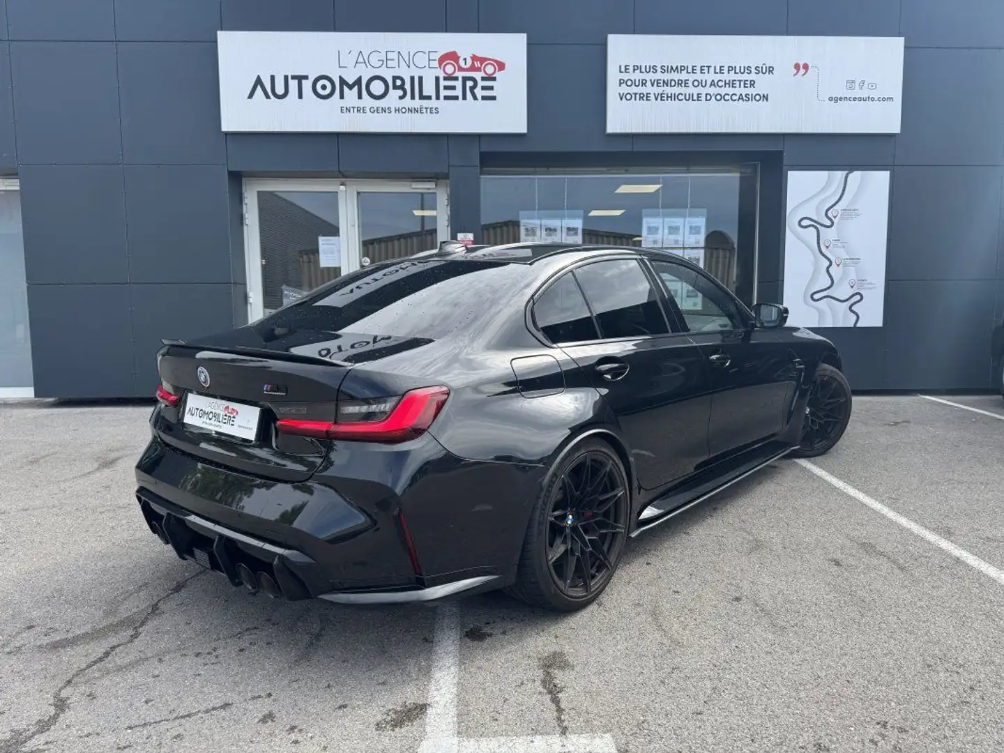 BMW M3 Compétition X-drive Malus payé origine france Noir - 2