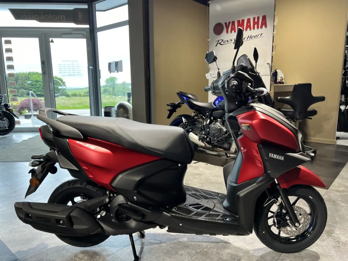 Yamaha RayZR 125 Rouge - 1