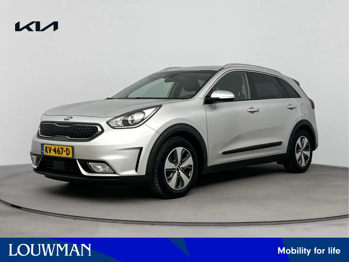 Kia Niro 1.6 GDi Hybrid BusinessLine | Navigatie | Parkeerc Gris - 1