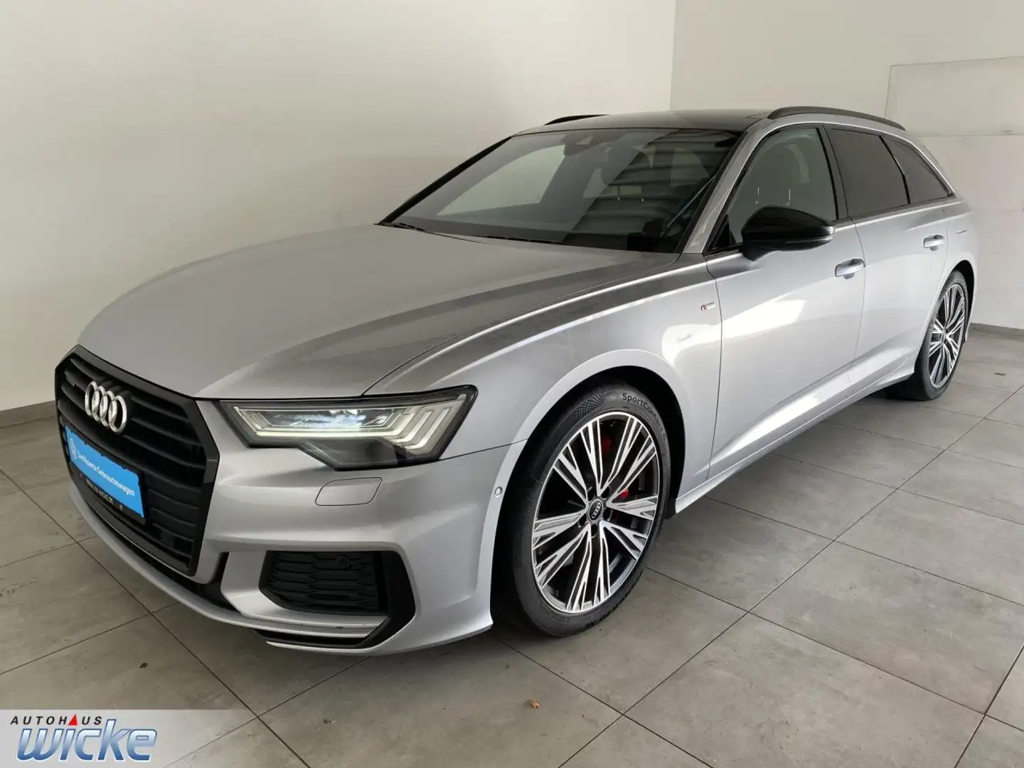 Audi A6 Avant 55 TFSI e quattro sport NAVI KLIMA LEDER Silber - 2