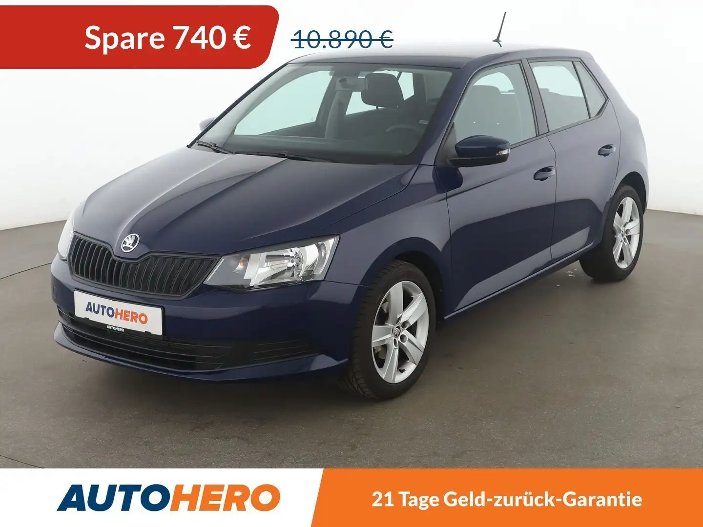 Skoda Fabia 1.0 MPI Cool Edition*PDC*SHZ*KLIMA*GARANTIE* Bleu - 1