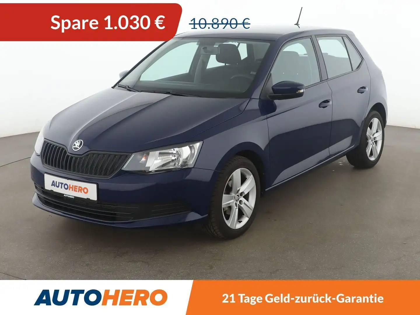 Skoda Fabia 1.0 MPI Cool Edition*PDC*SHZ*KLIMA*GARANTIE* Bleu - 1