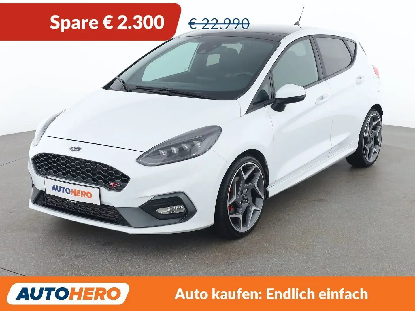 Ford Fiesta 1.5 EcoBoost ST Weiß - 1